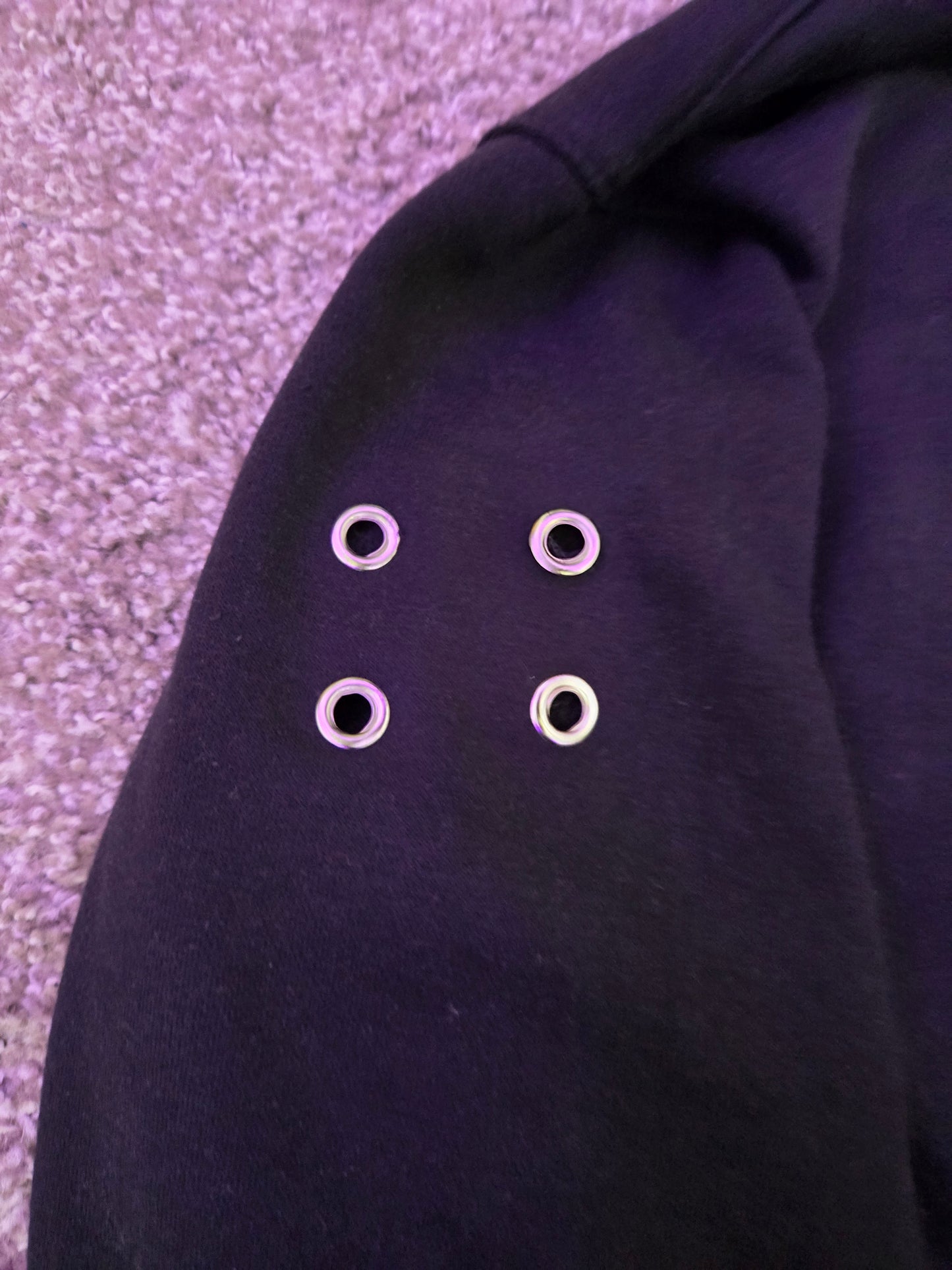 ILY4L ZIP-UP HOODIE (BLACK)